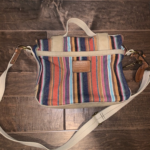 Striped Fosil purse - Picture 7 of 8